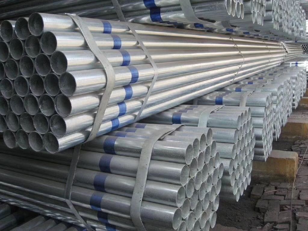 Galvanized pipes