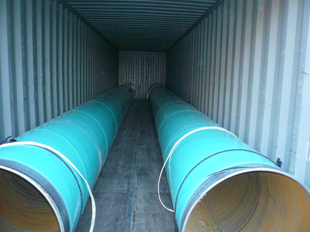 coating steel pipe